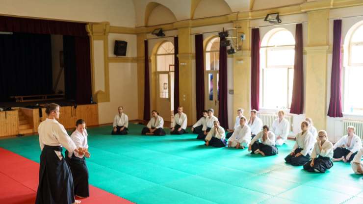 Aikido summer school – Martin Švihla (5th dan) – Třešť 2024