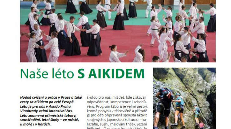 Article about our summer adventures in Archa magazine